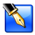 icône d'un stylo plume